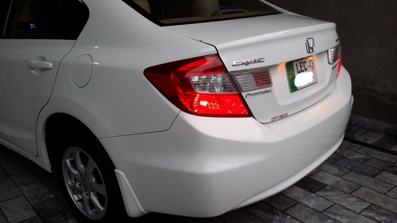 Honda Civic prosmetic 2013