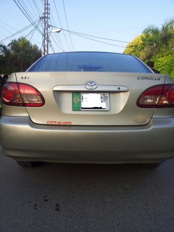 Toyota Corolla gli 2007