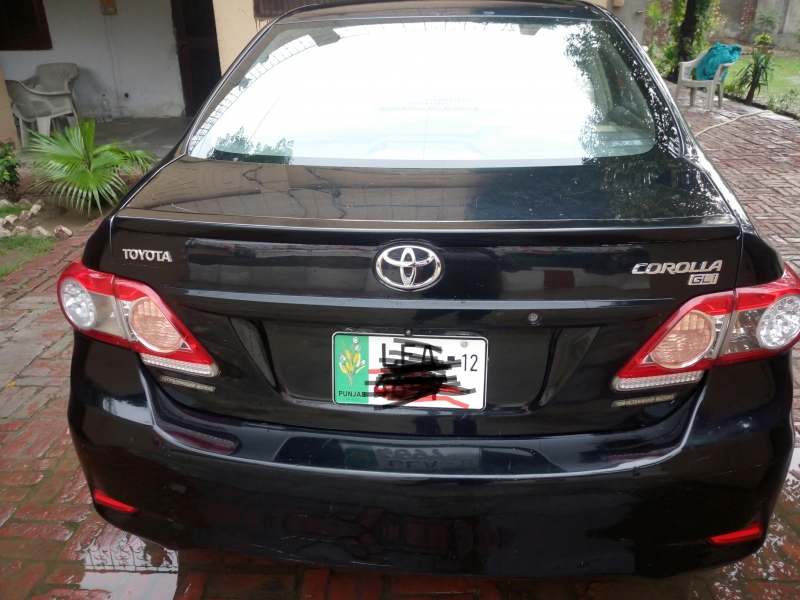Toyota Corolla gli 2012